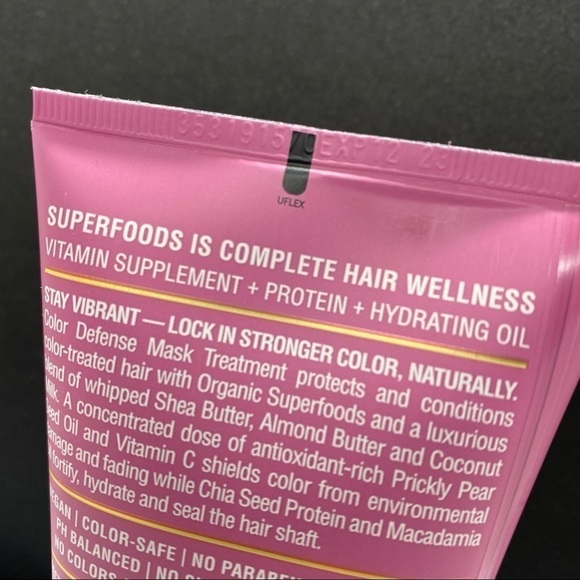 be Care Love superFoods color defense treatment mask Prickly Pear Seed 8 Oz - Picture 3 of 3